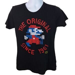 Custom Super Mario The Original Since 1981 Video Game Tshirt Size XL